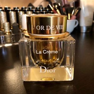 Dior L’or De Vie La Creme empty jar skin care